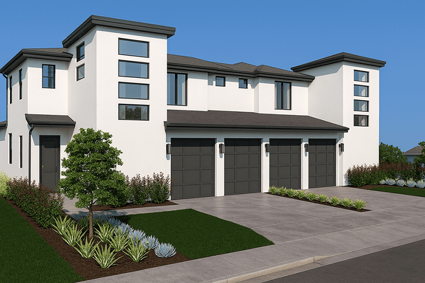 A Prototype Of A Building In White Color